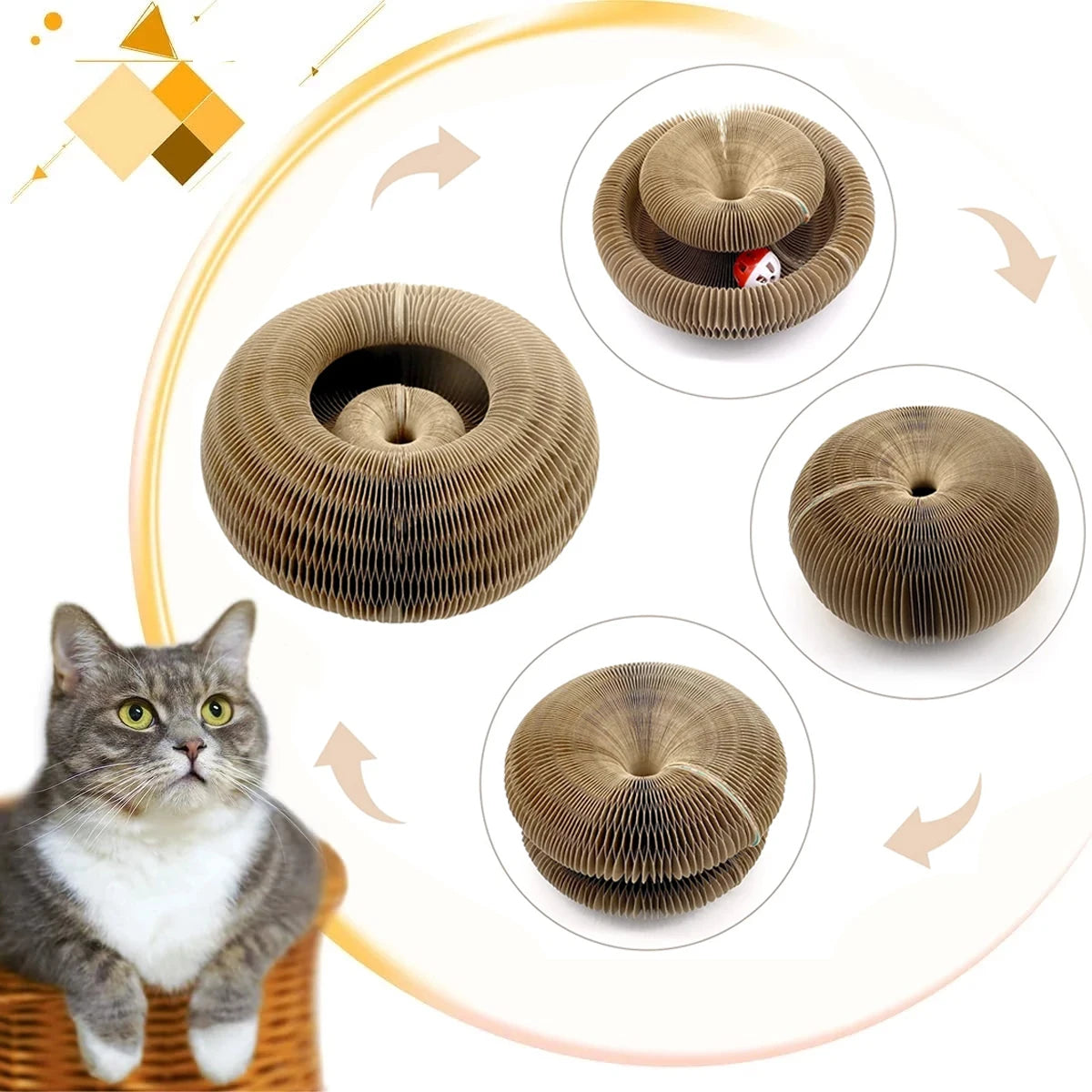 Magic Cat Scratch Organ Toy Board