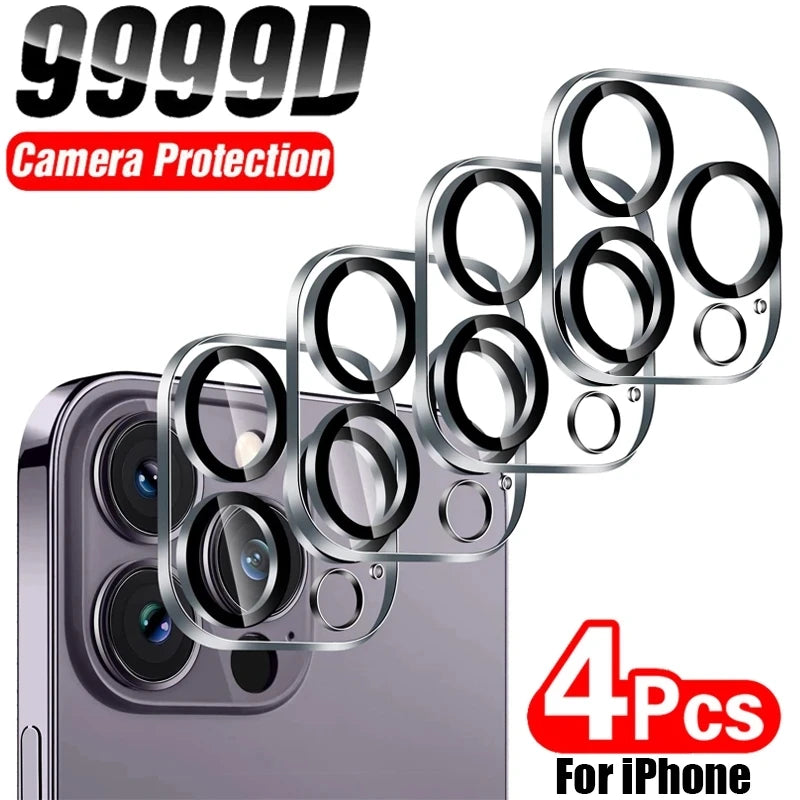 HD Back Camera Glass Protectors - iPhone 4PCS