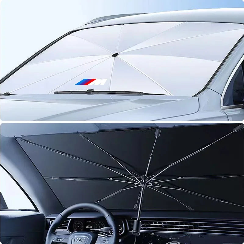 Car Windshield Sunshade Umbrella Interior Parasol - BMW