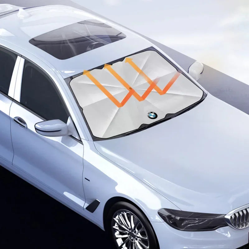 Car Windshield Sunshade Umbrella Interior Parasol - BMW