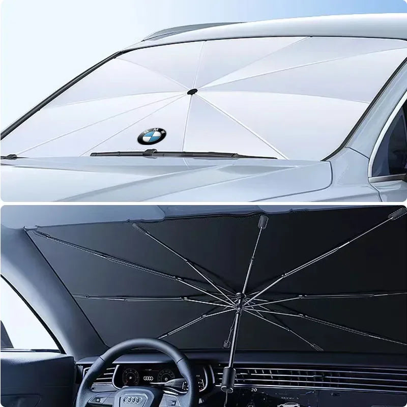 Car Windshield Sunshade Umbrella Interior Parasol - BMW