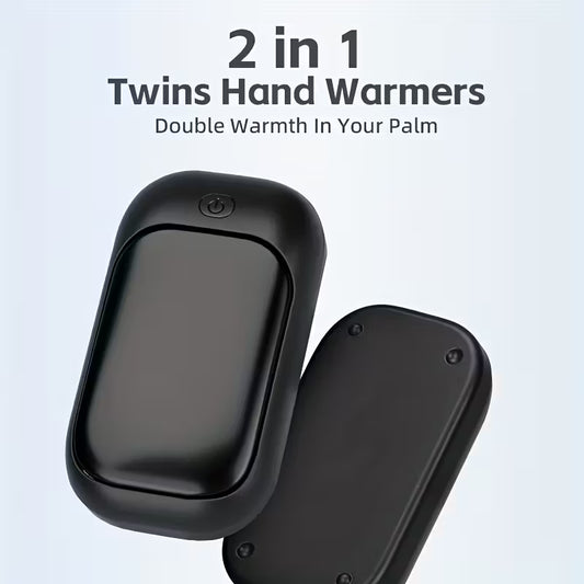 2Pcs Rechargeable Magnetic Hand Warmers