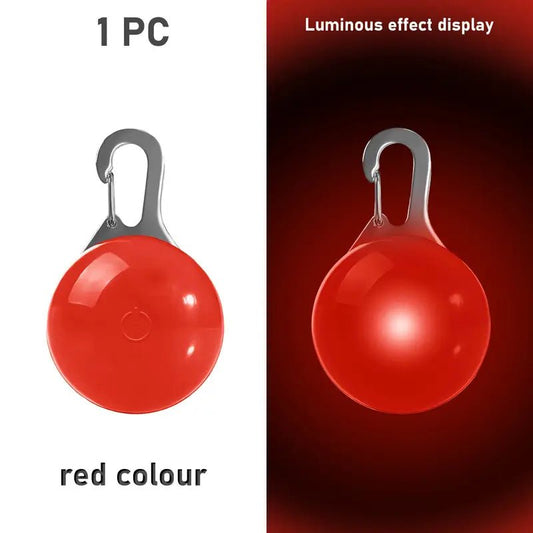 1Pc Bright LED Pet Pendants
