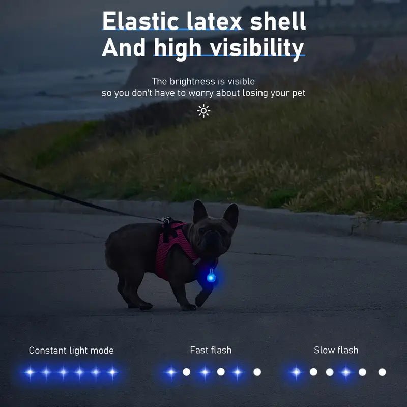 1Pc Bright LED Pet Pendants
