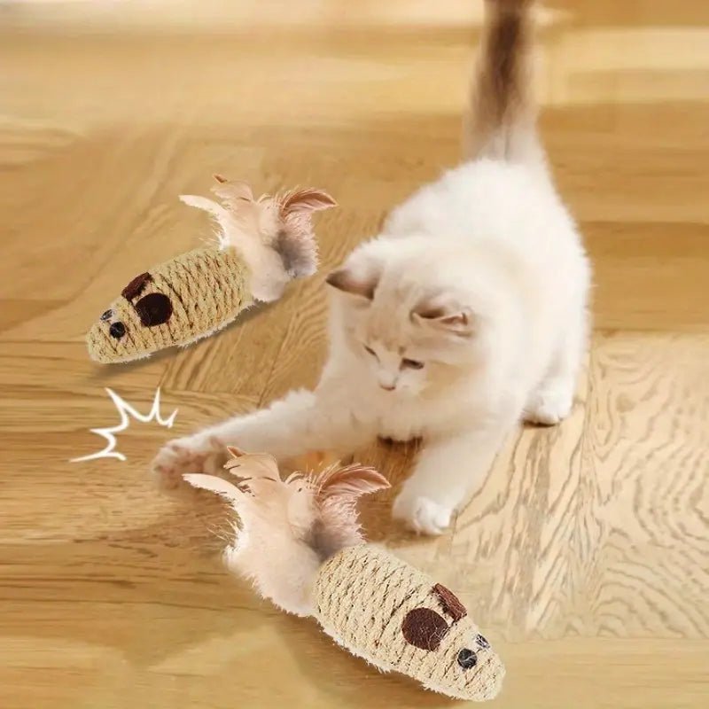 1Pc Rustling Cat Toy Mouse