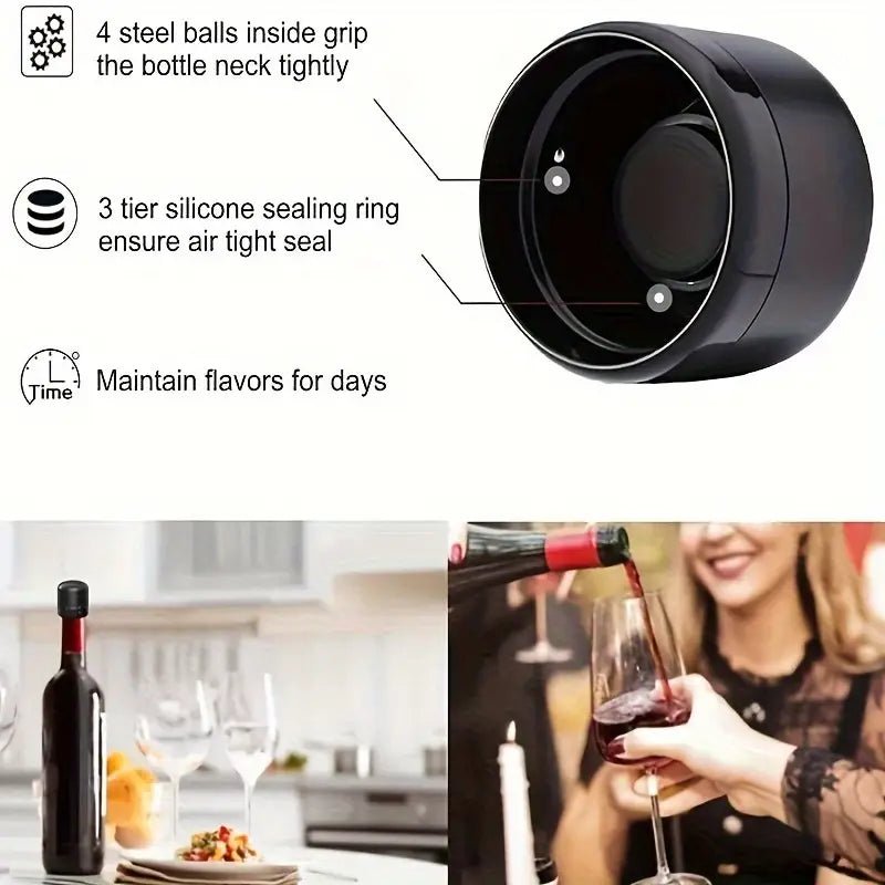 1Pc Vacuum Wine/Champagne Stopper