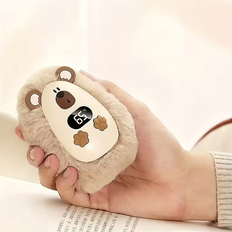 Plush Mini Hand Warmer Heater – 3- Temp Adjustable
