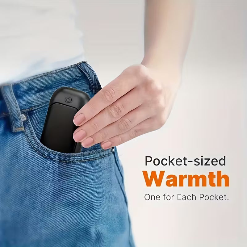 2Pcs Rechargeable Magnetic Hand Warmers