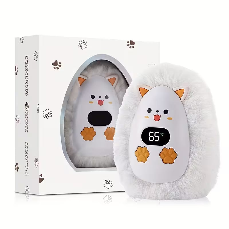 Plush Mini Hand Warmer Heater – 3- Temp Adjustable