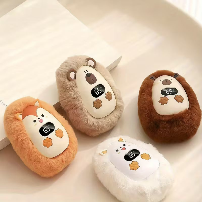 Plush Mini Hand Warmer Heater – 3- Temp Adjustable