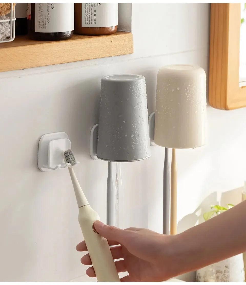 Tooth Brush Storage Wall Mount