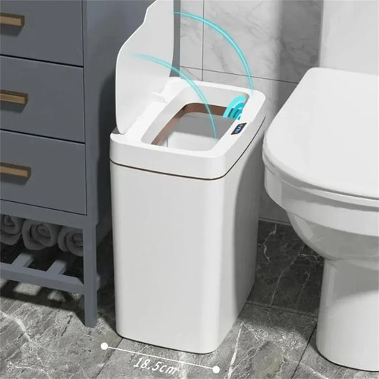 Smart Automatic Trash Can - Touchless Narrow Smart Sensor Garbage Bin 15L