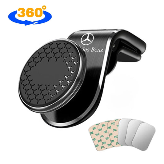Magnetic Car Phone Holder Air Vent Clip Mount for Mercedes Benz