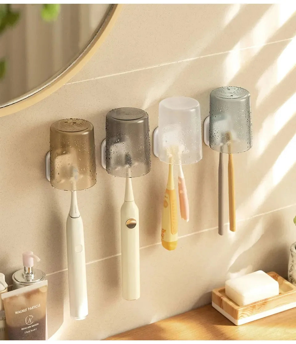 Tooth Brush Storage Wall Mount