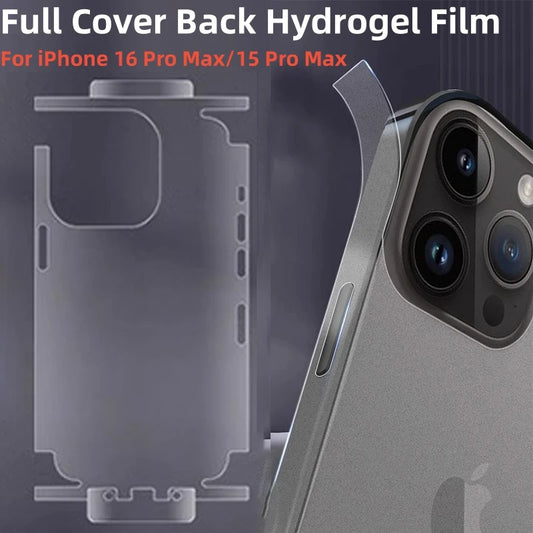 Clear Frame Screen Hydrogel Film Protector  - IPhone