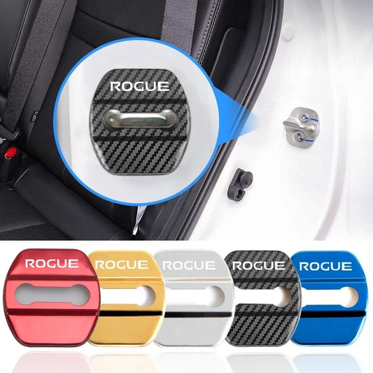 4pcs/set Car Door Lock Anti-rust Cover Stickers