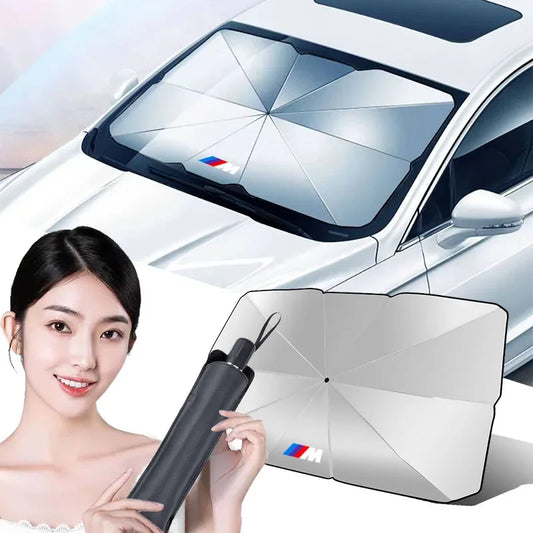 Car Windshield Sunshade Umbrella Interior Parasol - BMW