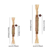 1Pc Cat Raffia Grass Silvervine Chew Stick