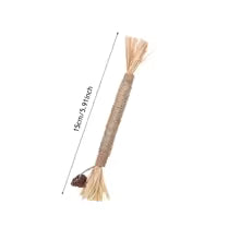 1Pc Cat Raffia Grass Silvervine Chew Stick