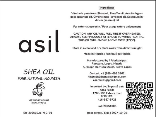 asil - Shea Butter Oil