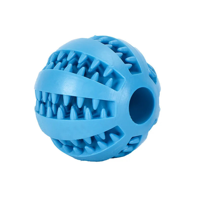 1Pc Dog Interactive Silicone Toy Rubber Ball