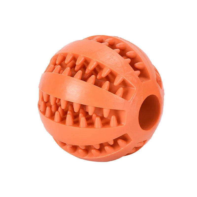 1Pc Dog Interactive Silicone Toy Rubber Ball