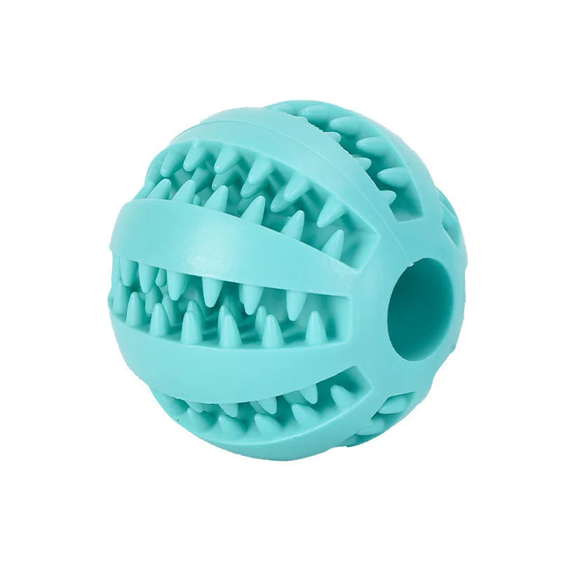 1Pc Dog Interactive Silicone Toy Rubber Ball