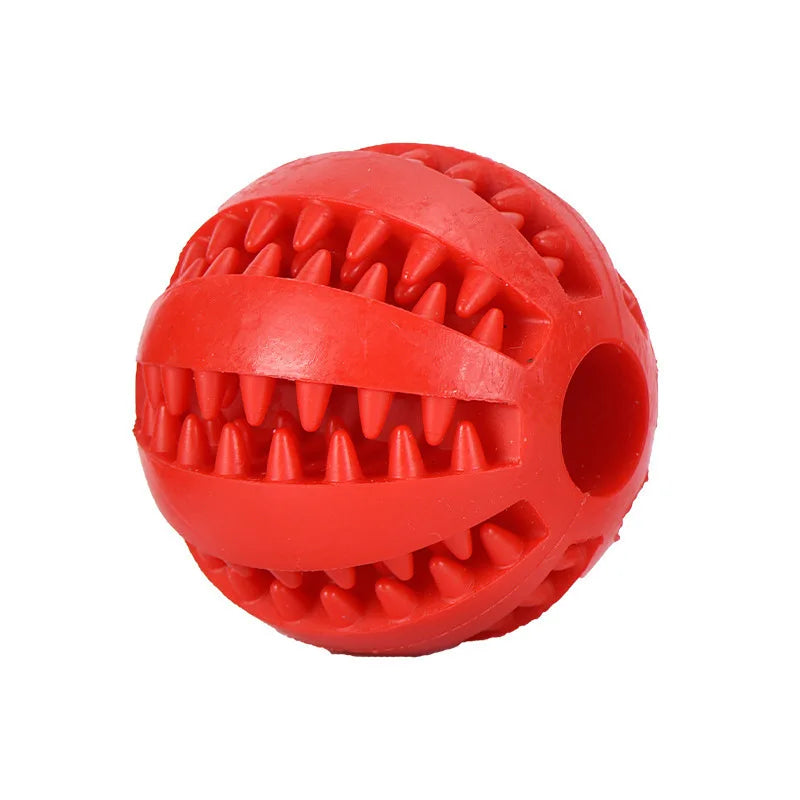 1Pc Dog Interactive Silicone Toy Rubber Ball