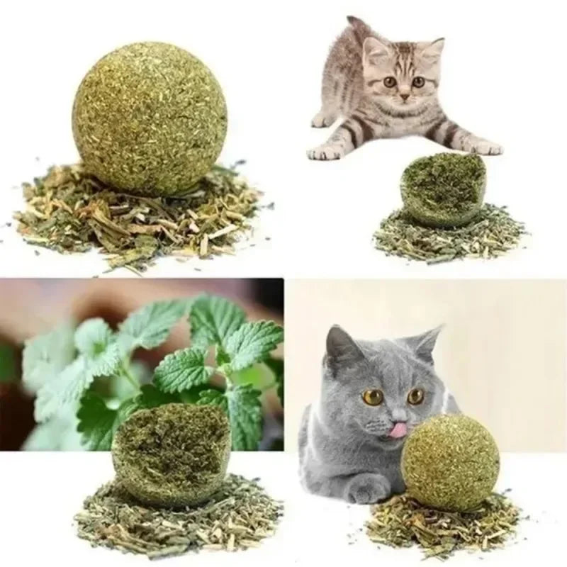 10 Pcs Natural Catnip Balls Licker