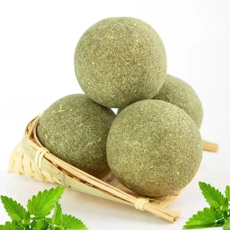 10 Pcs Natural Catnip Balls Licker