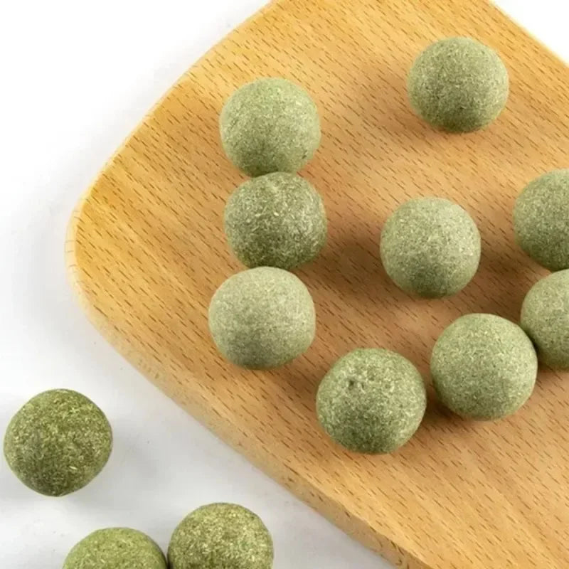 10 Pcs Natural Catnip Balls Licker