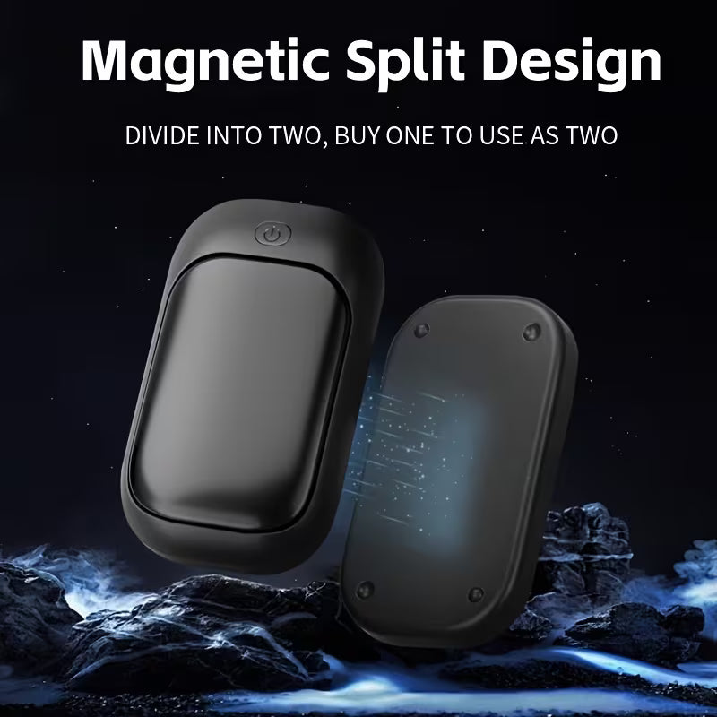 2Pcs Rechargeable Magnetic Hand Warmers
