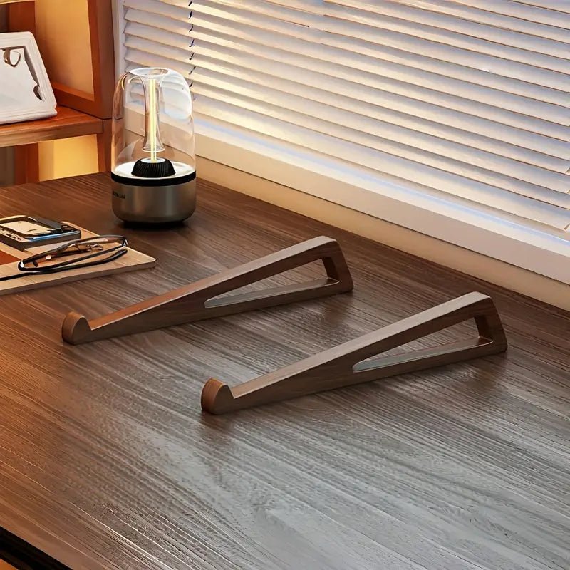 Ergonomic Bamboo Laptop Stand