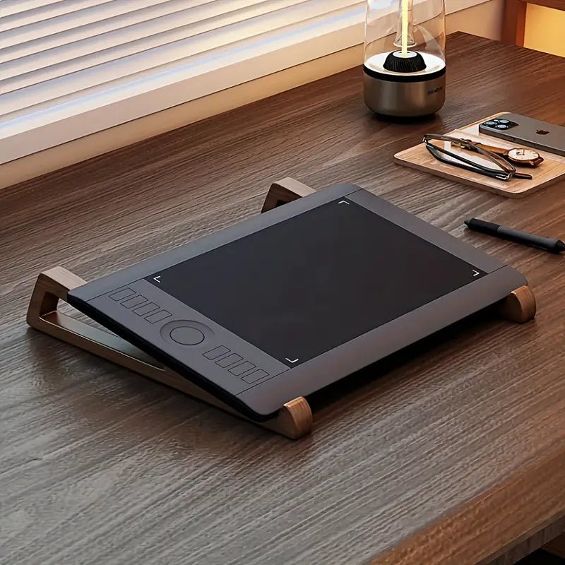 Ergonomic Bamboo Laptop Stand