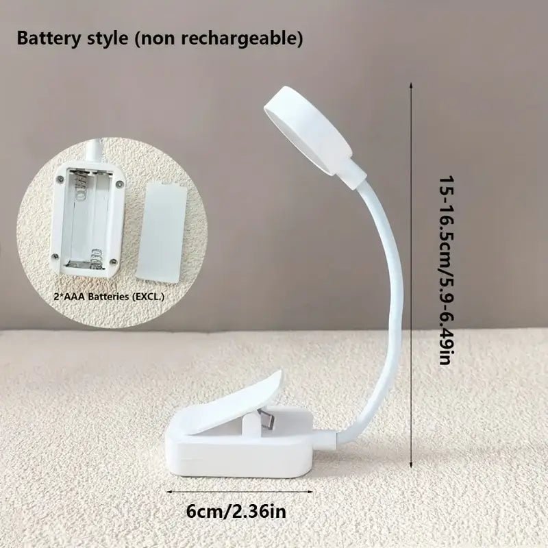 Portable LED Clip-on Reading Light