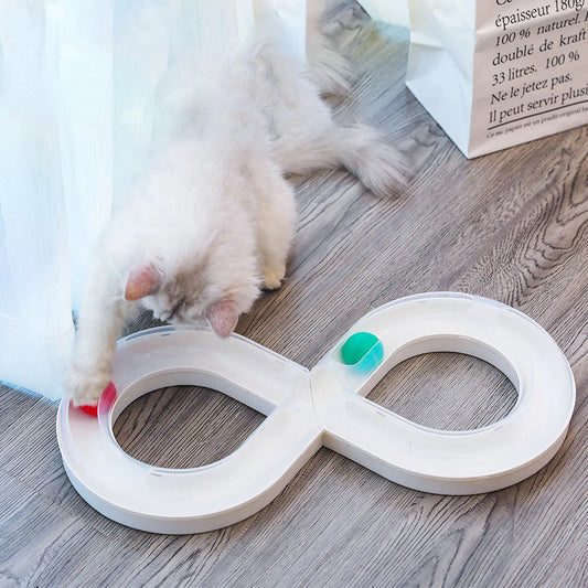 Cat Turntable Teasing Set Tunnel