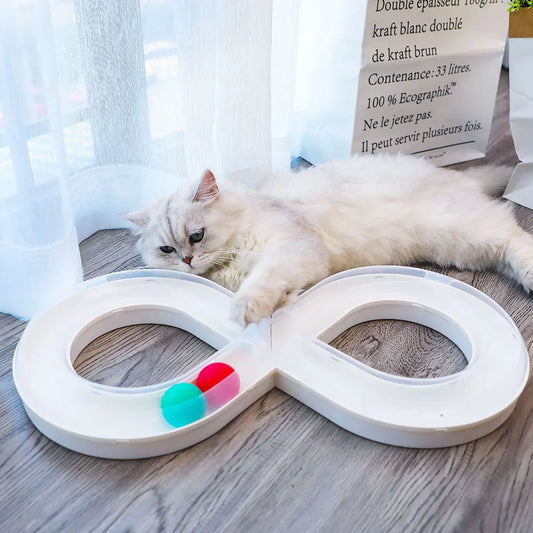 Cat Turntable Teasing Set Tunnel